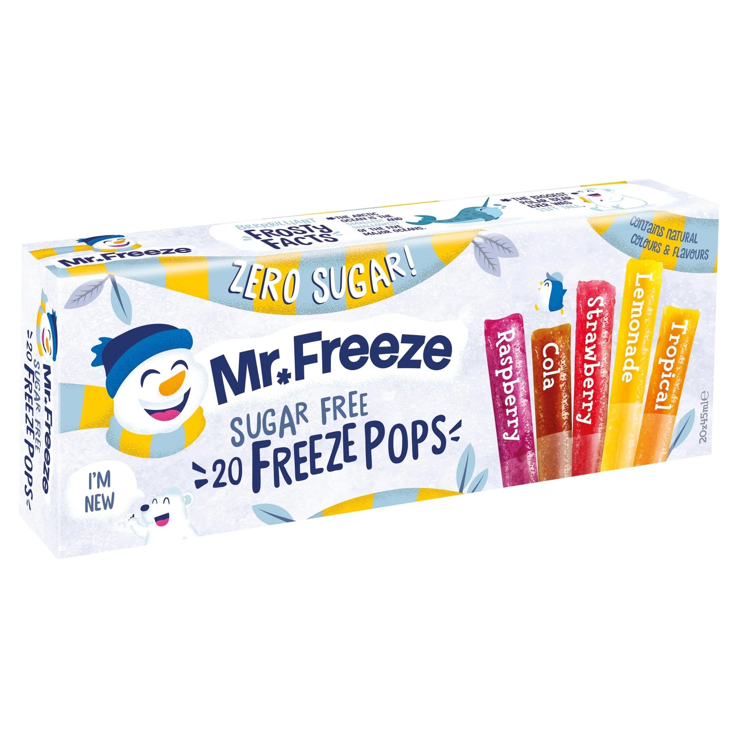Sugar Free Freeze Pops 20 X 45ml by MR FREEZE