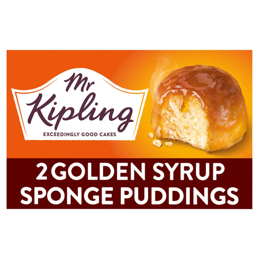 Golden Syrup Sponge Pudding Cake by Mr Kipling