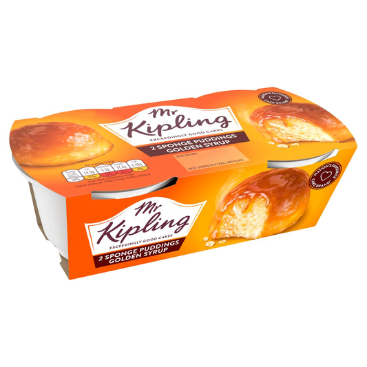 Golden Syrup Sponge Pudding Cake by Mr Kipling