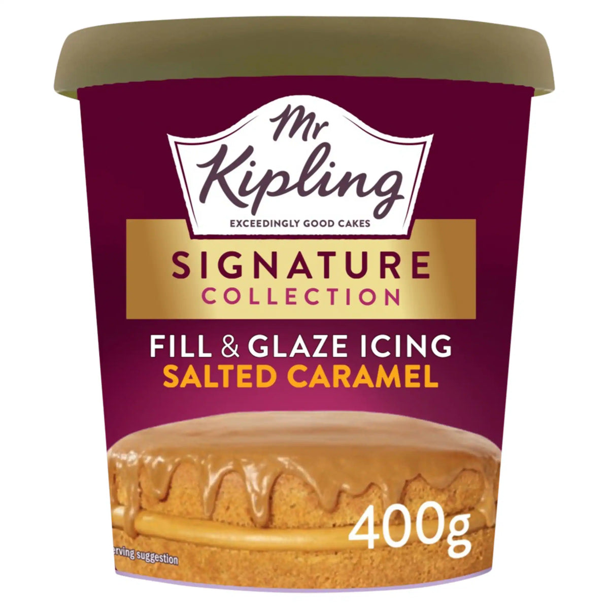 Signature Baking Salted Caramel by Mr Kipling at The British Vault