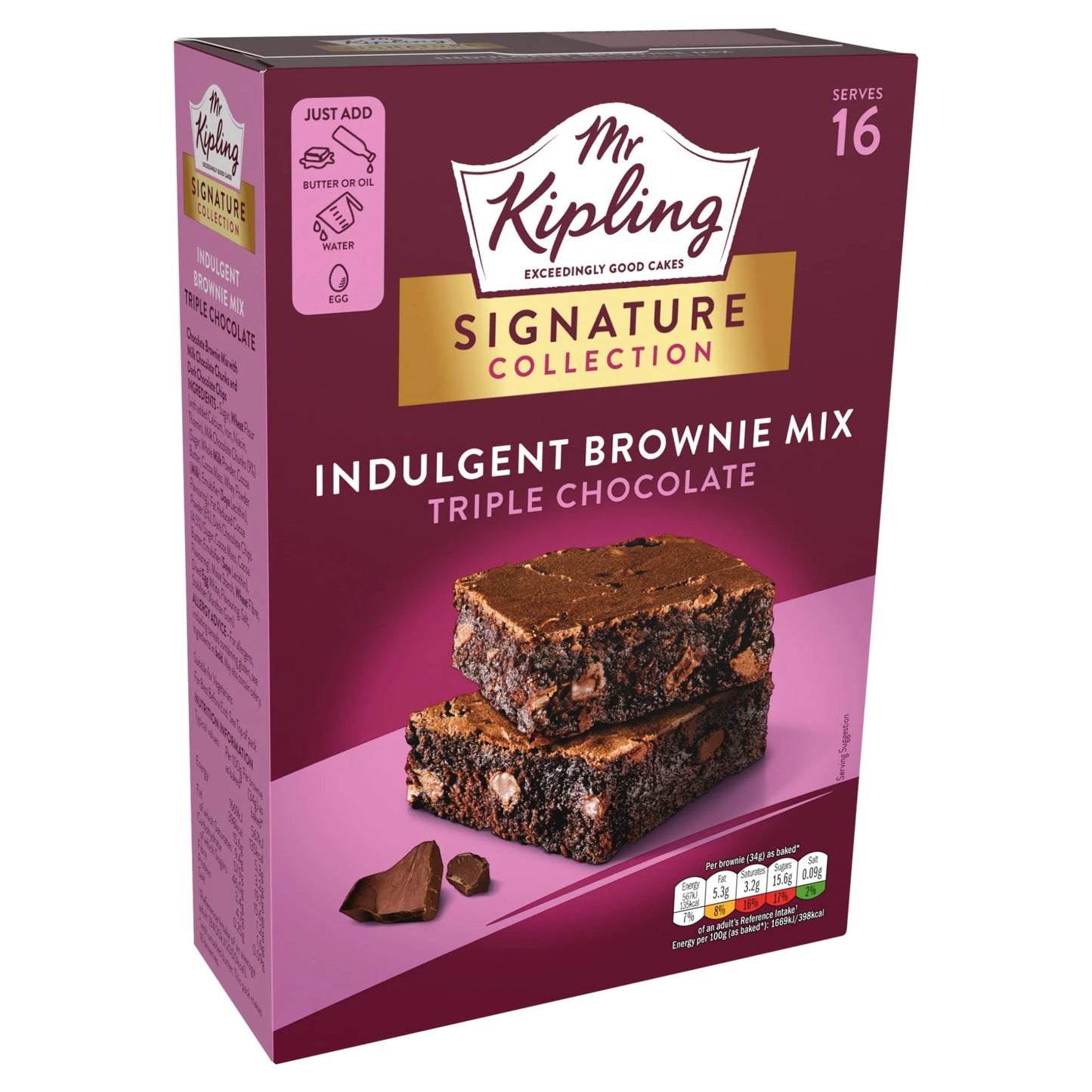 Signature Baking Triple Chocolate by Mr Kipling