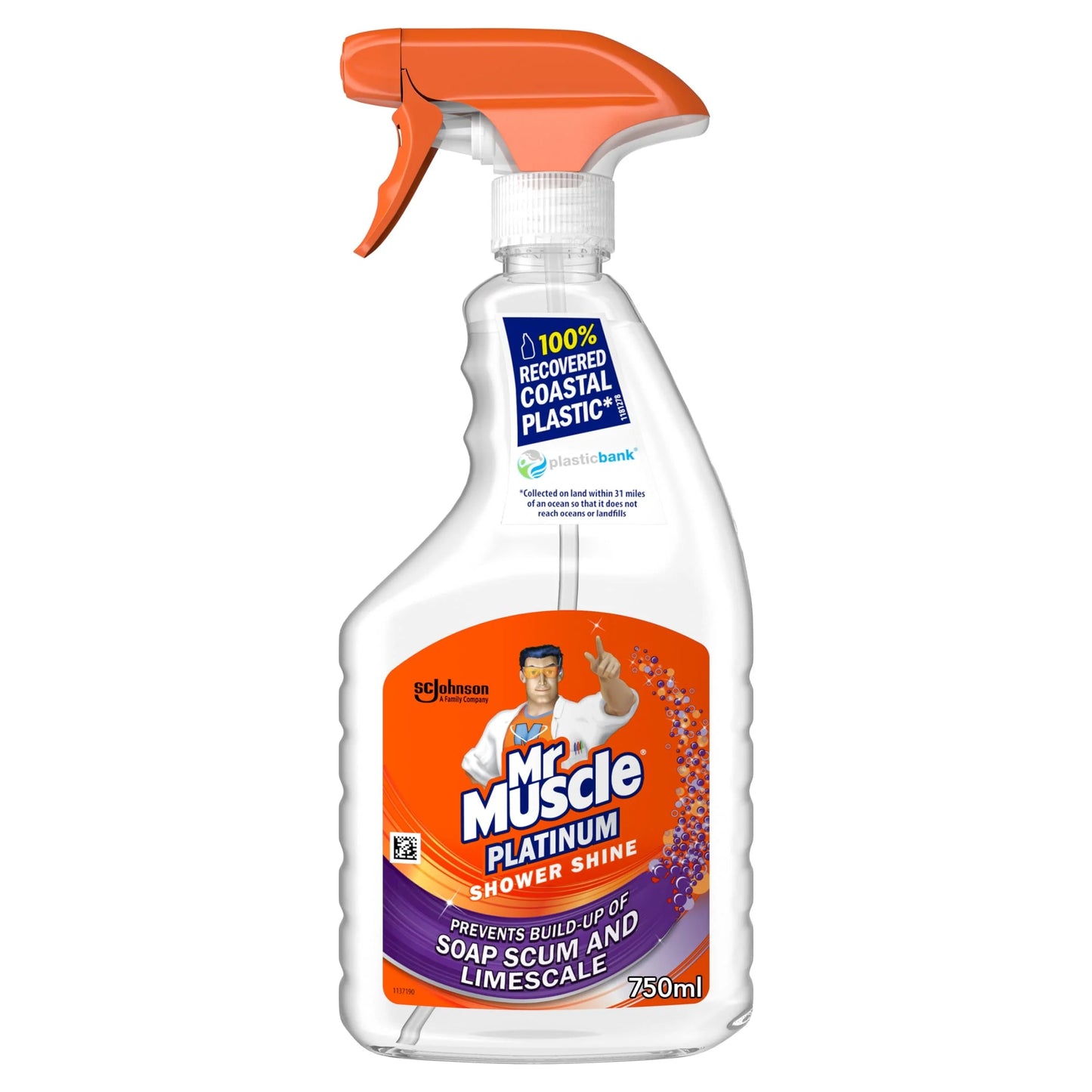 Platinum Shower Shine 750ml by MR MUSCLE