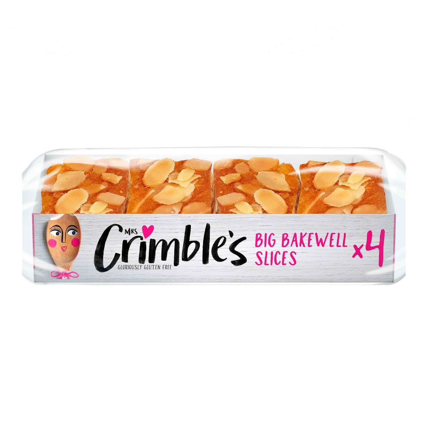 Bakewell Slices 4 Pack by MRS CRIMBLE'S