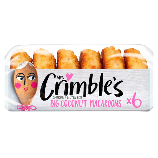 Big Gluten Free Coconut Macaroons 180g by MRS CRIMBLE'S