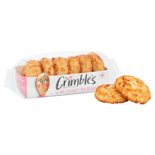 Big Gluten Free Coconut Macaroons 180g by MRS CRIMBLE'S