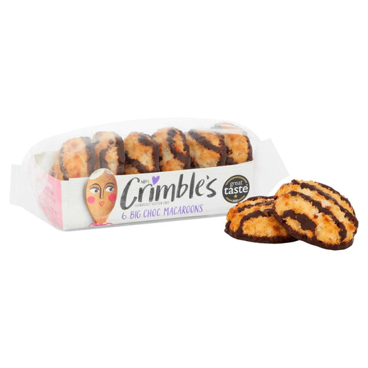Gluten Free Chocolate Coconut Macaroons 6 Pack 195g by MRS CRIMBLE'S
