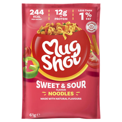 Mugshot Sweet & Sour Noodles 67g by mug shot