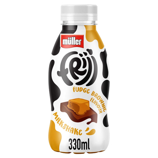 Muller FRIJJ Fudge Brownie Milkshake 330ml UK