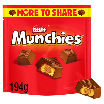 Milk Chocolate Share Bag 194g by MUNCHIES