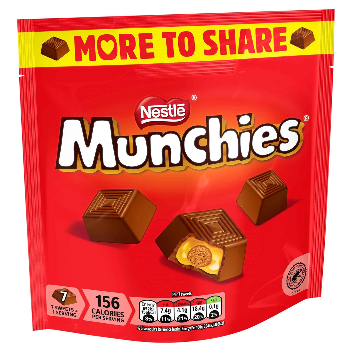 Milk Chocolate Share Bag 194g by MUNCHIES