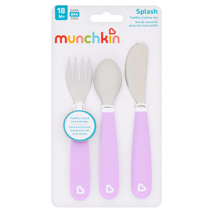 Splash Toddler Cutlery Set 18m+ by munchkin