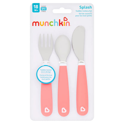 Splash Toddler Cutlery Set 18m+ by munchkin