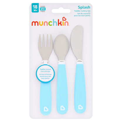 Splash Toddler Cutlery Set 18m+ by munchkin