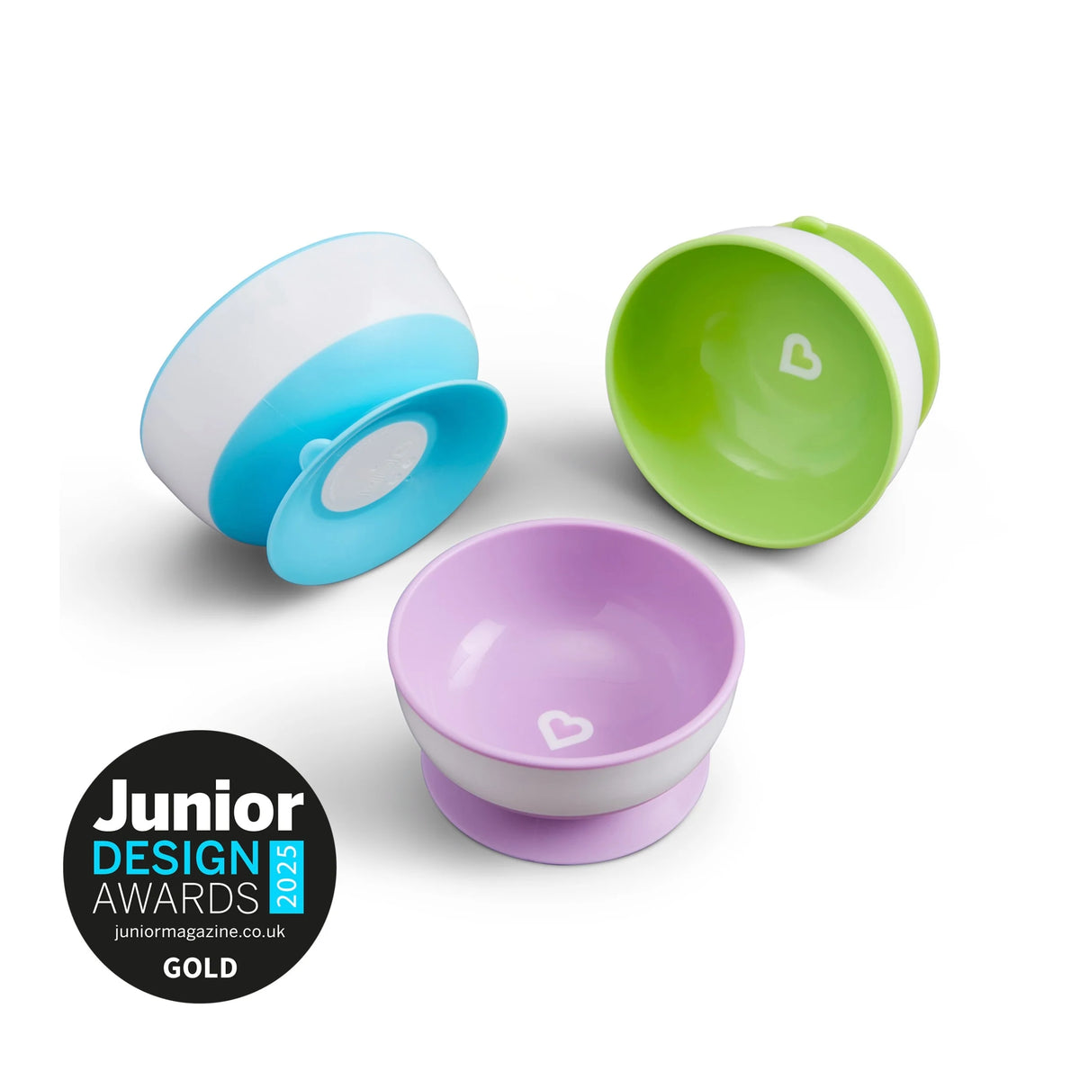 Stay Put Suction Bowl 3 Pack by munchkin