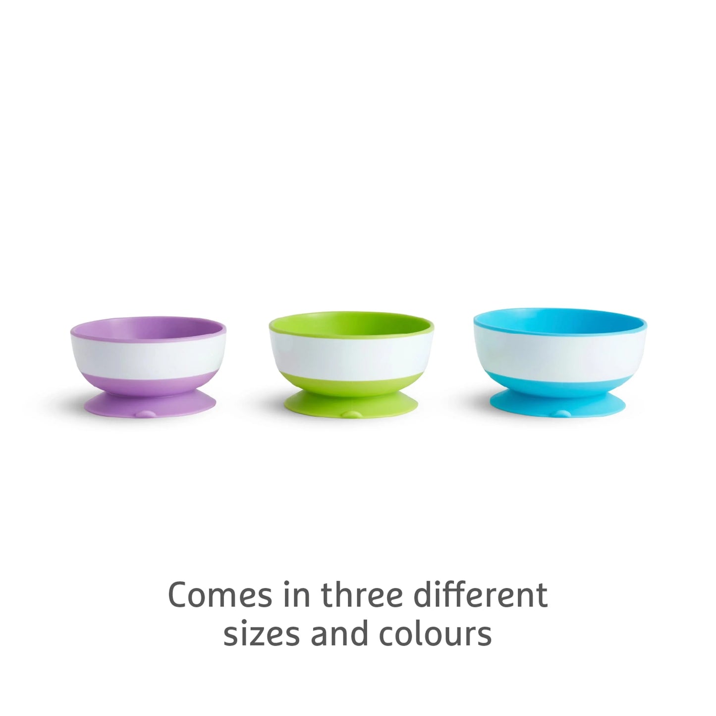 Stay Put Suction Bowl 3 Pack by munchkin