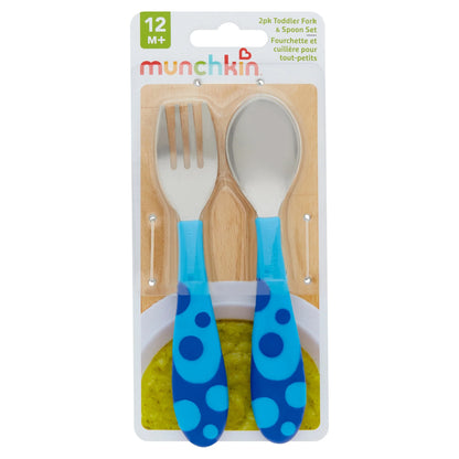 Munchkin Toddler Fork & Spoon Set by LINDAM LTD