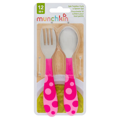 Munchkin Toddler Fork & Spoon Set by LINDAM LTD