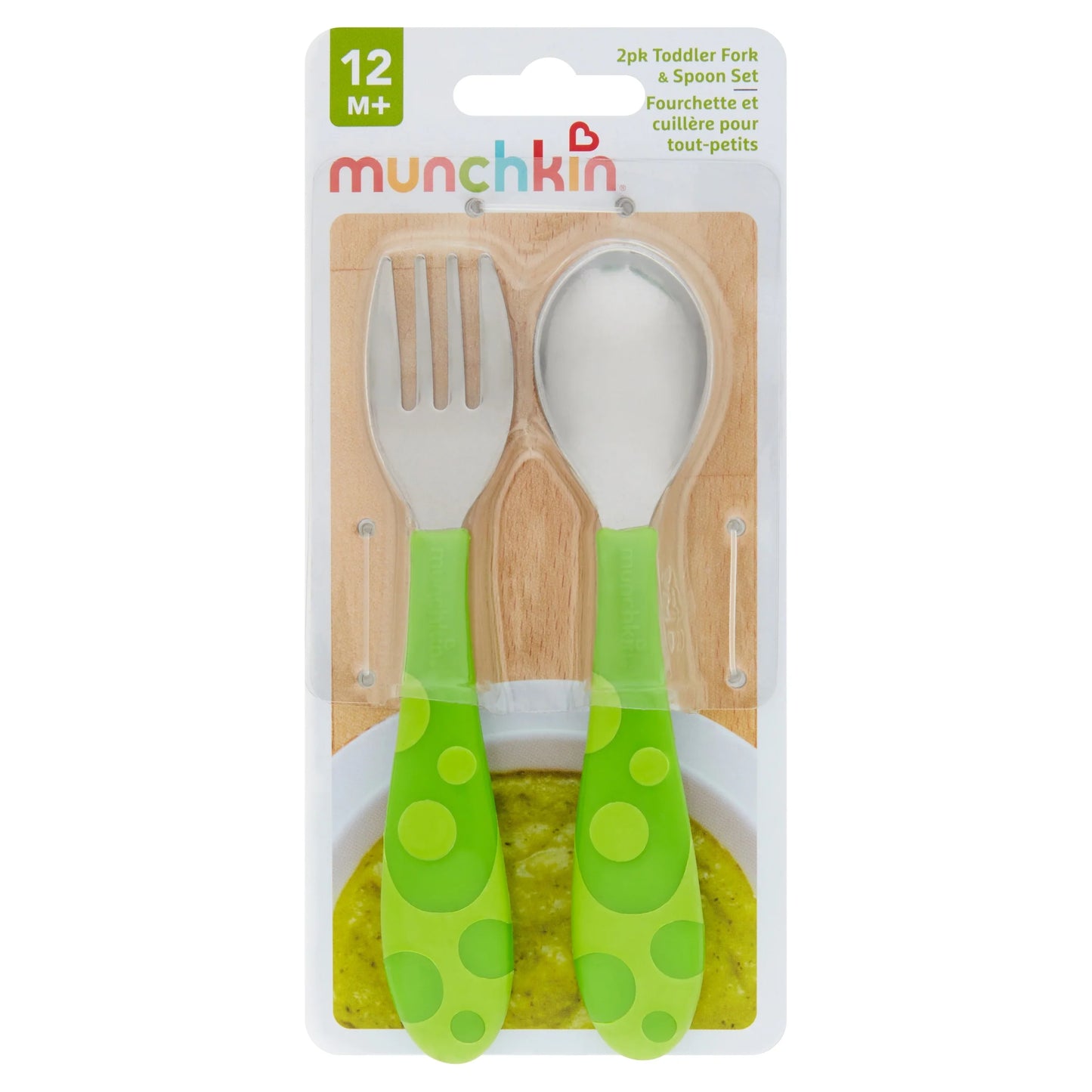 Munchkin Toddler Fork & Spoon Set by LINDAM LTD