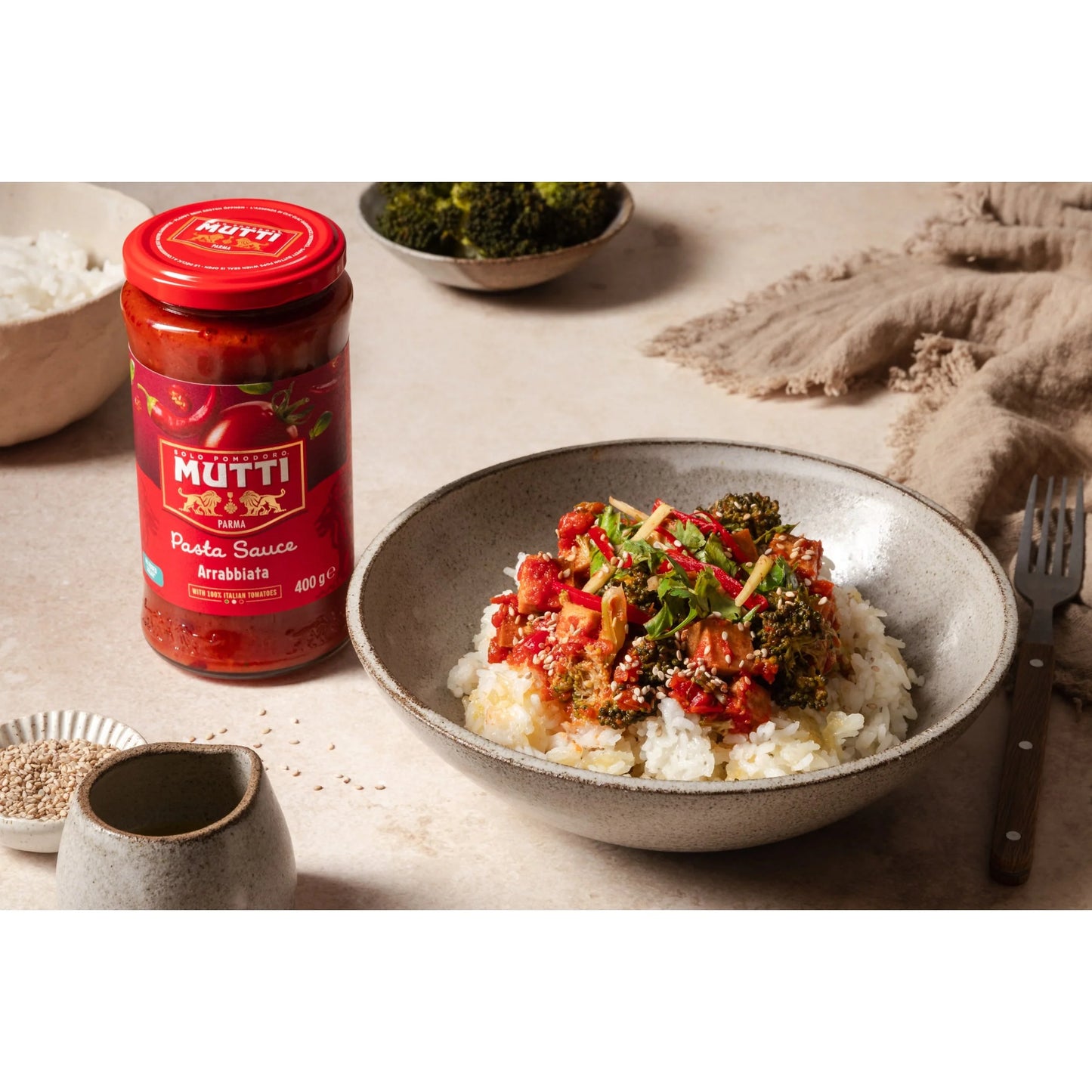 Tomato Pasta Sauce With Chilli 400g by MUTTI