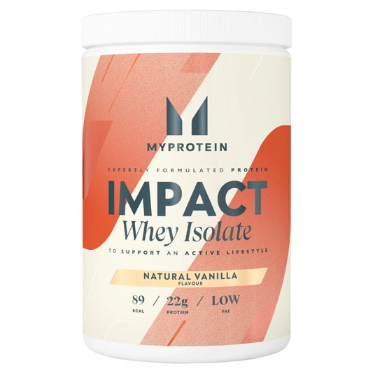 Impact Whey Isolate Powder Natural Vanilla 480g by MY PROTEIN