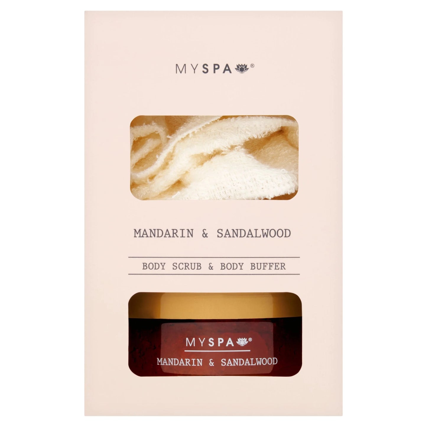 My Spa Body Scrub & Body Buffer Mandarin & by MYSPA