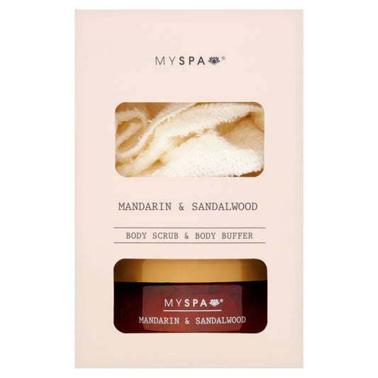 My Spa Body Scrub & Body Buffer Mandarin & by MYSPA
