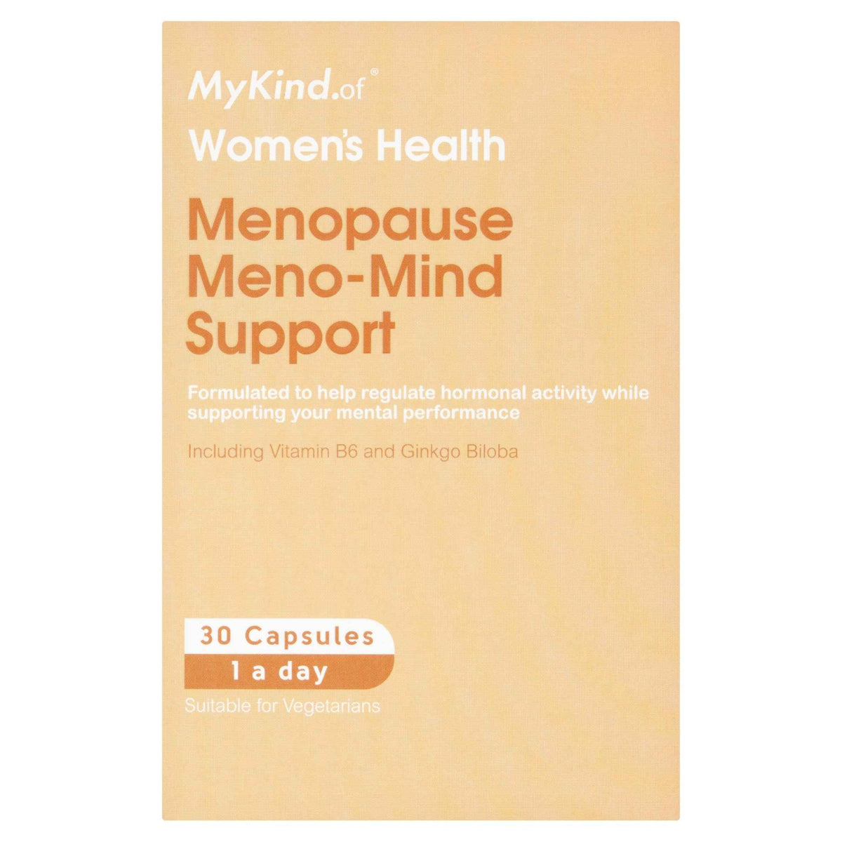Menopause Meno-mind Support 30 by MyKind.of