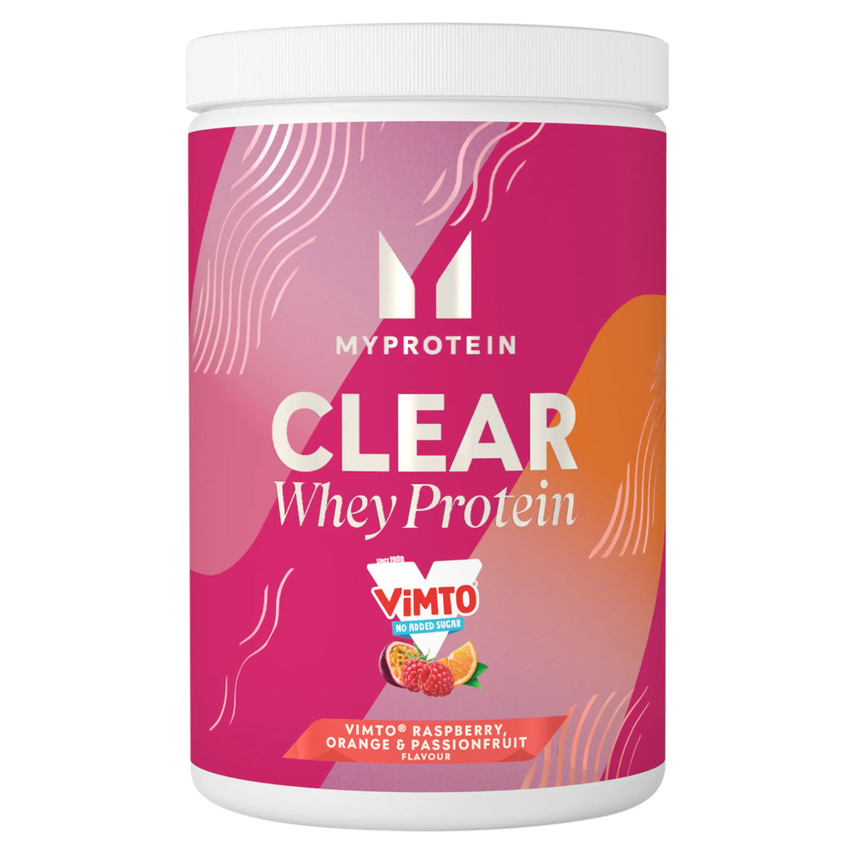 Clear Whey Protein Vimto Raspberry, by MYPROTEIN at The British Vault