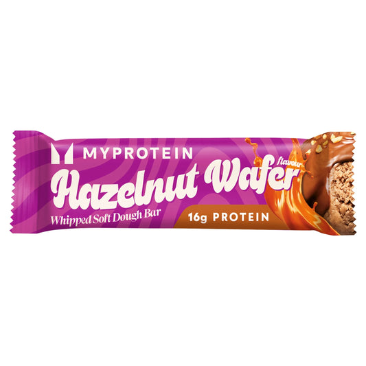 Hazelnut Wafer Soft Dough Bar, 65g by MYPROTEIN