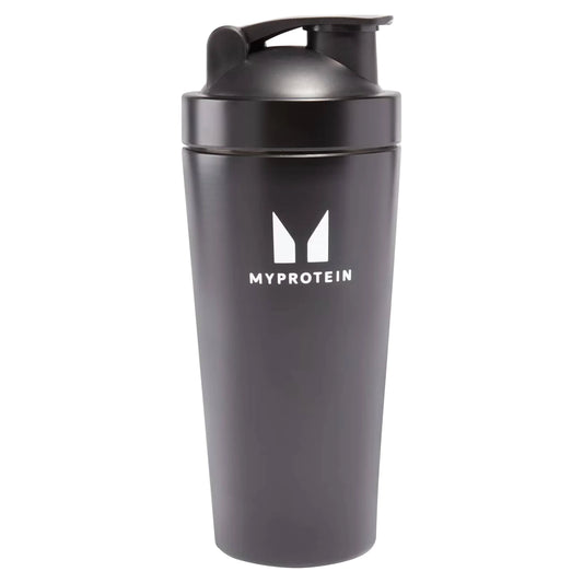 Metal Shaker - Black 750ml by MYPROTEIN