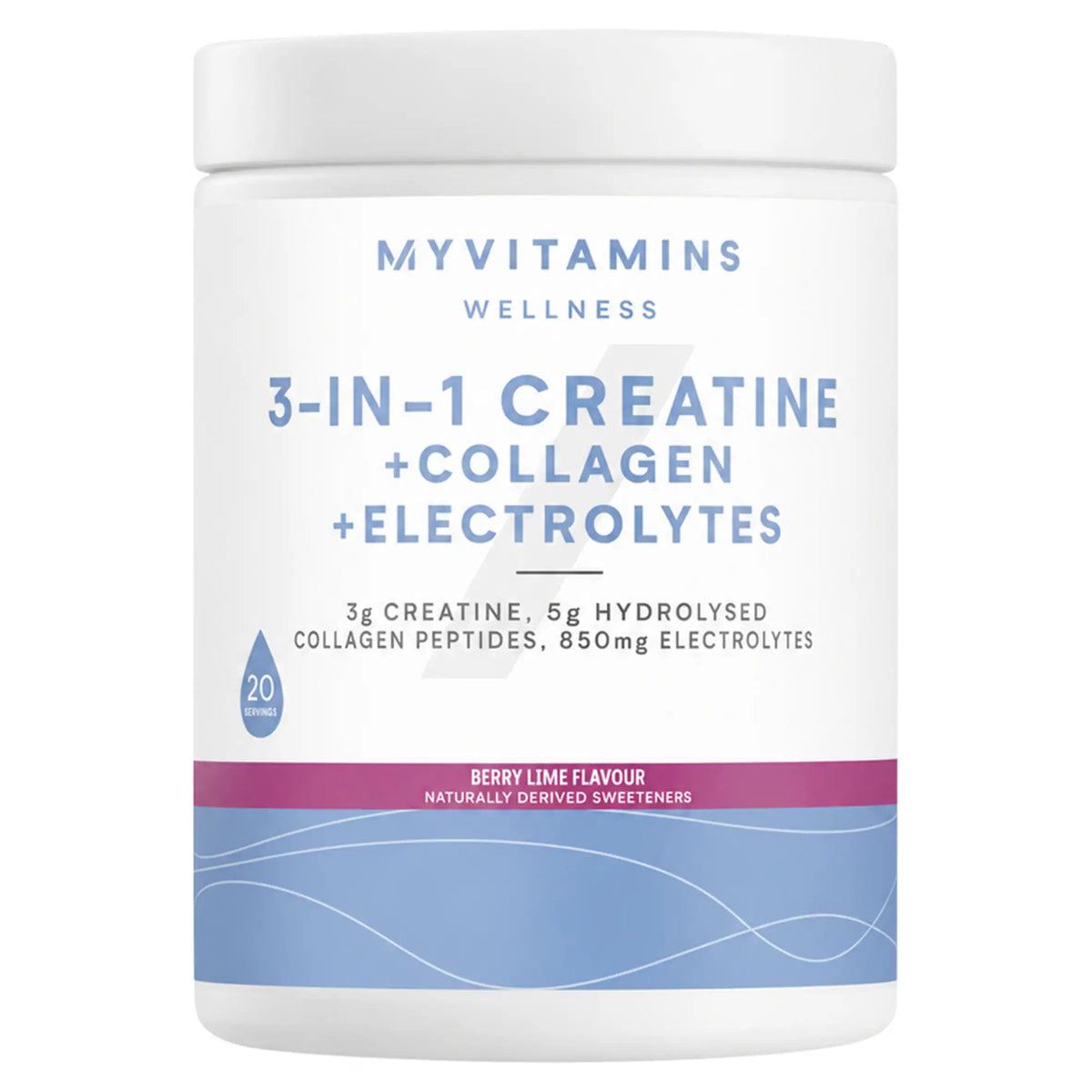 3-in-1 Creatine + Collagen + by Myvitamins at The British Vault