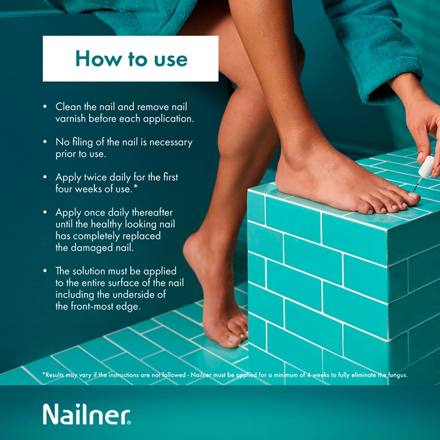 2 In 1 Brush Antifungal Nail by NAILNER
