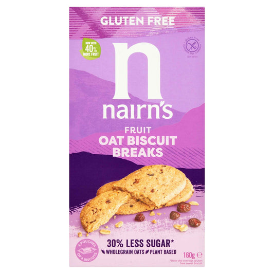 Gluten Free Biscuit Breaks - Oats & by nairn's