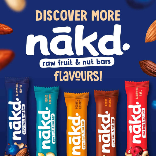 Blueberry Muffin Raw Fruit & Nut Bar by NAKD