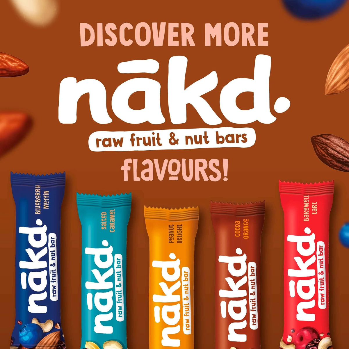 Cocoa Delight Bars - Fruit, Peanut 4 by NAKD