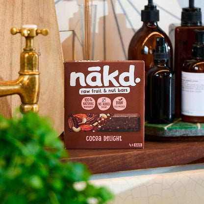 Cocoa Delight Bars - Fruit, Peanut 4 by NAKD
