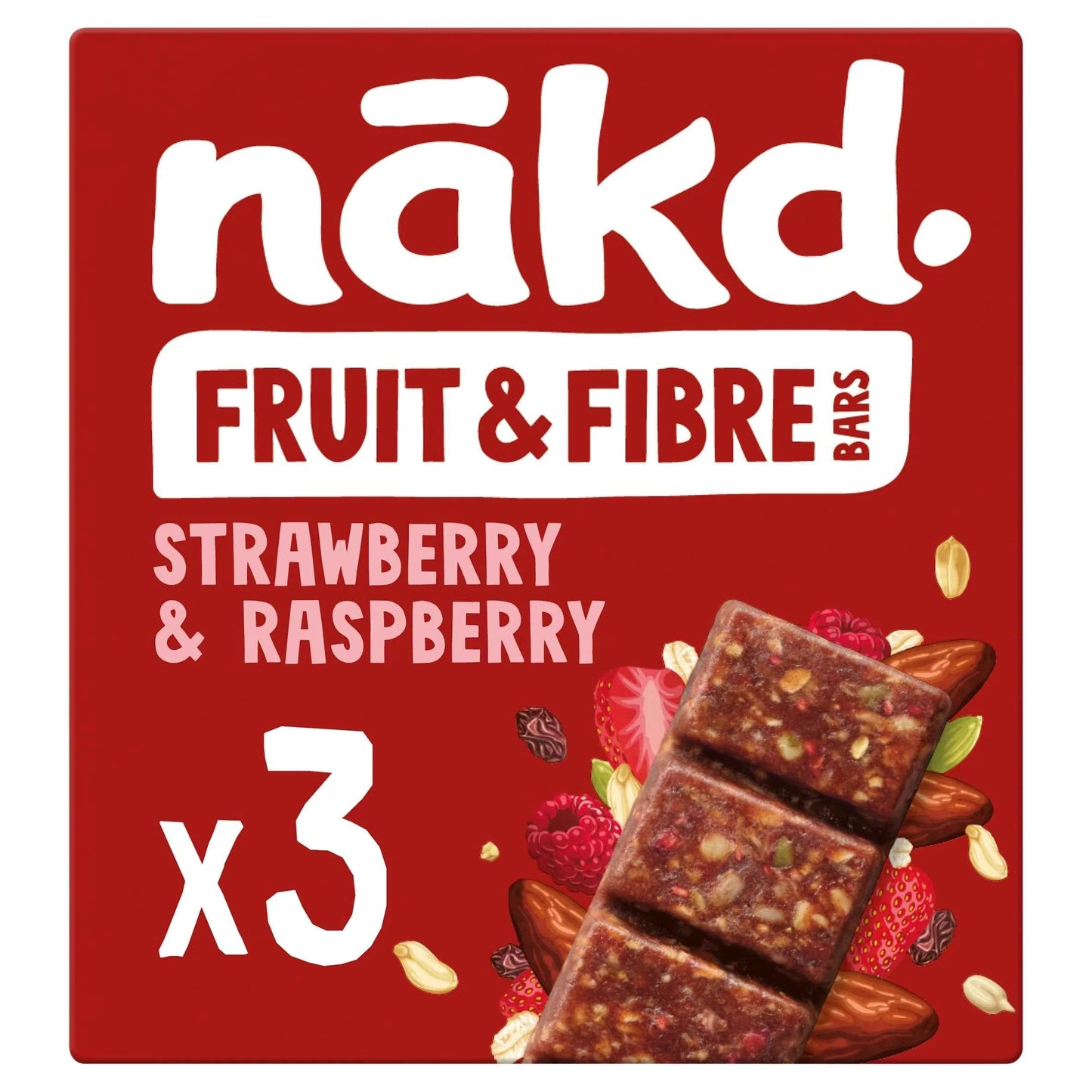 Fruit & Fibre Strawberry & Raspberry by NAKD
