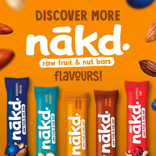 Peanut Delight Raw Fruit & Nut Bar 4x35g by NAKD