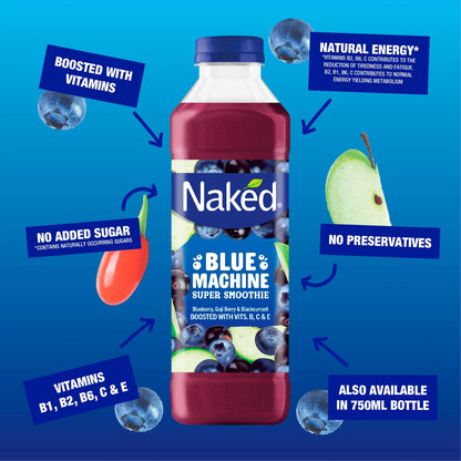 Blue Machine Super Smoothie 750ml by NAKED
