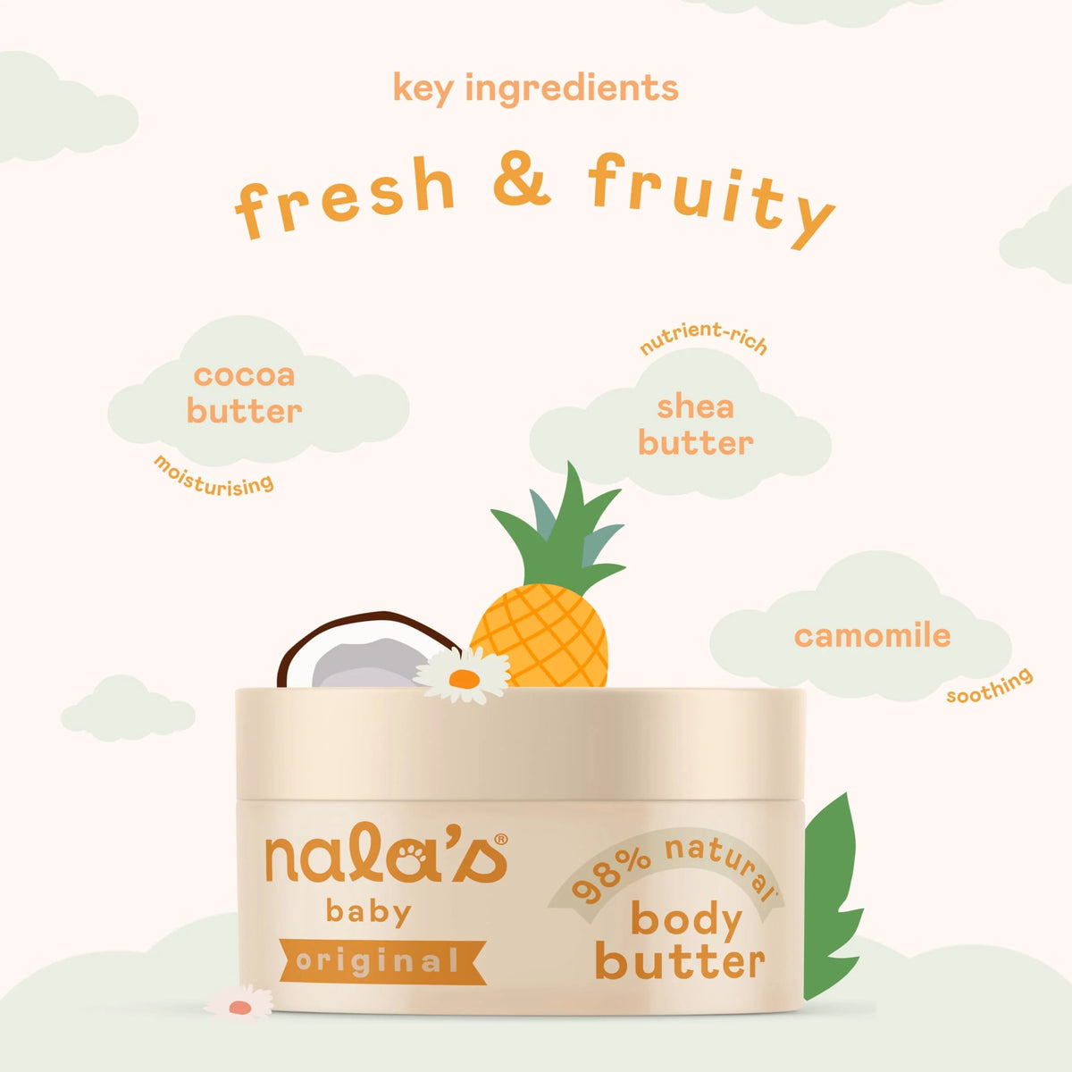 Baby Body Butter 200ml by nala's