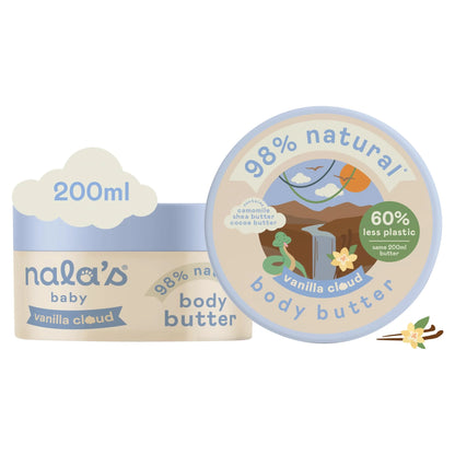 Baby Body Butter Vanilla Cloud 200ml by nala's