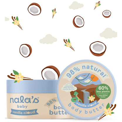 Baby Body Butter Vanilla Cloud 200ml by nala's