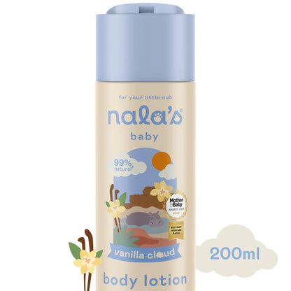 Baby Body Lotion Vanilla Cloud 200ml by nala's