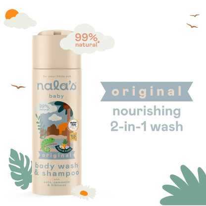 Baby Body Wash & Shampoo 200ml by nala's