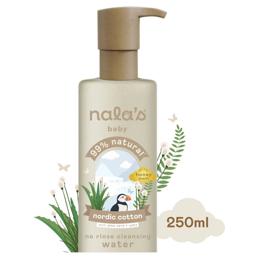 Baby No Rinse Cleansing Water Nordic by nala's at The British Vault