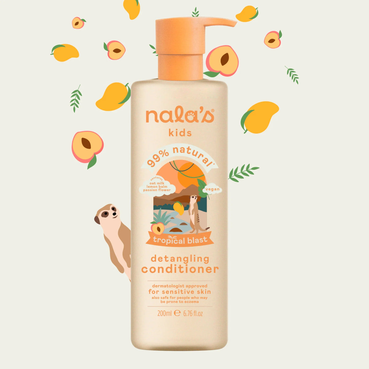 Kids Detangling Conditioner Tropical by nala's at The British Vault
