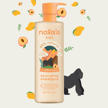 Kids Detangling Shampoo Tropical Blast by nala's at The British Vault