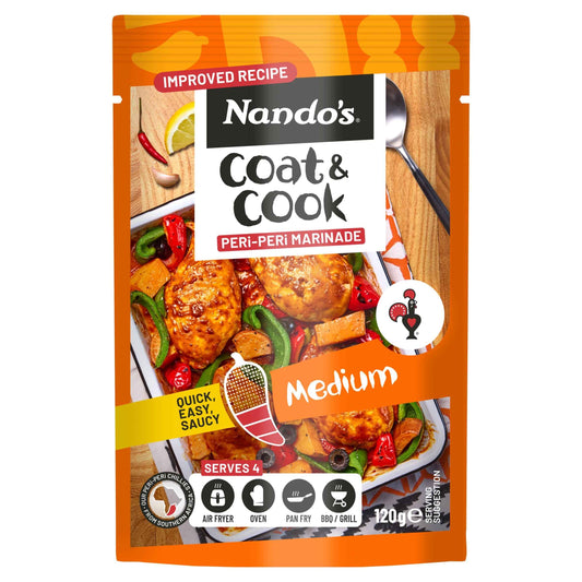 Coat & Cook Peri Peri Marinade Medium by Nando's