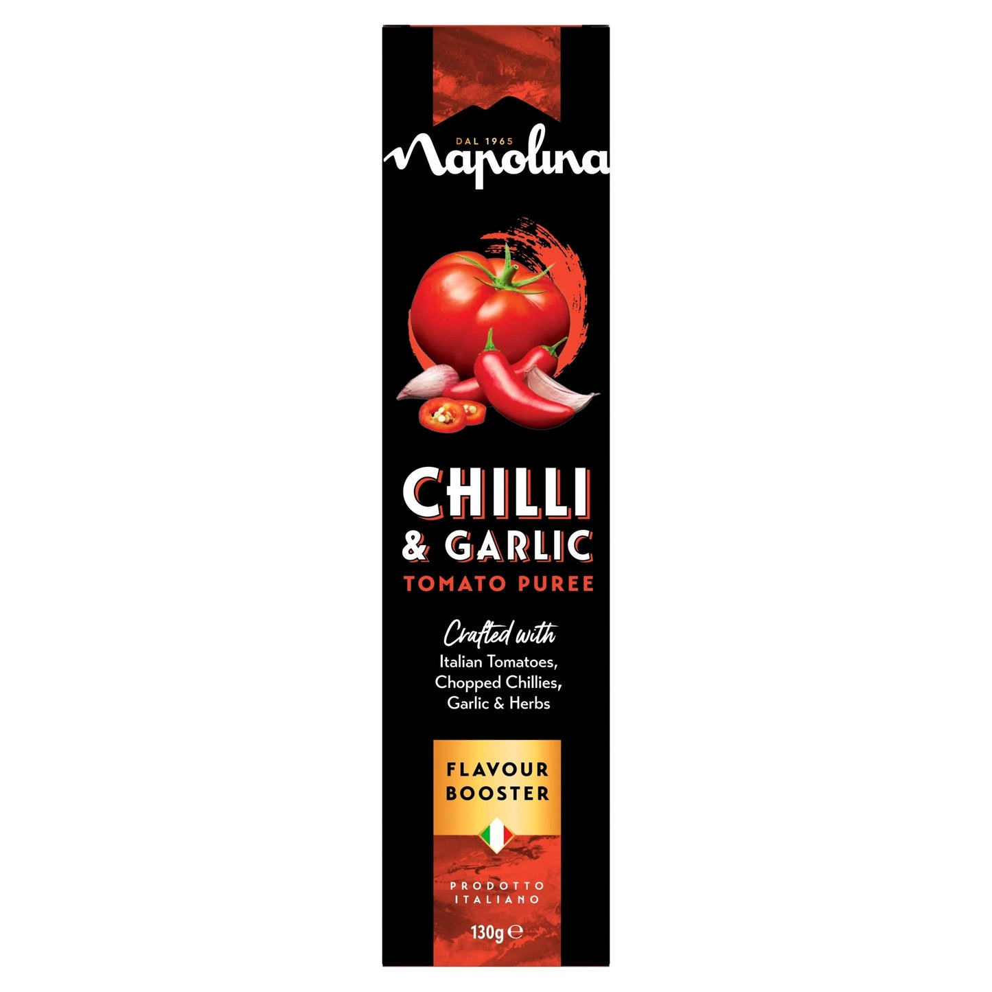 Chilli & Garlic Tomato Puree Flavour by napolina