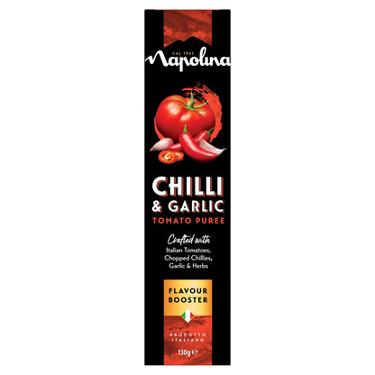 Chilli & Garlic Tomato Puree Flavour by napolina